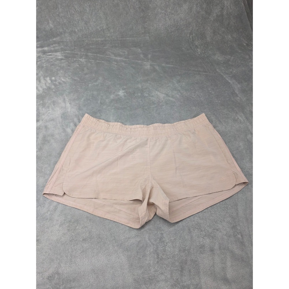 Adidas Aeroready Pink Space Dye Running Shorts Womens 2XL NWT Activewear Gym